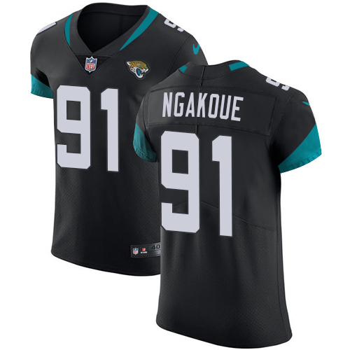 Nike Jaguars #91 Yannick Ngakoue Black Alternate Men's Stitched NFL Vapor Untouchable Elite Jersey - Click Image to Close